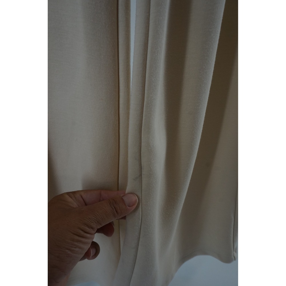 Outdoor Voices Wide Leg pleated Lounge Pants Cozy Minimalist Beige Small - Picture 3 of 7